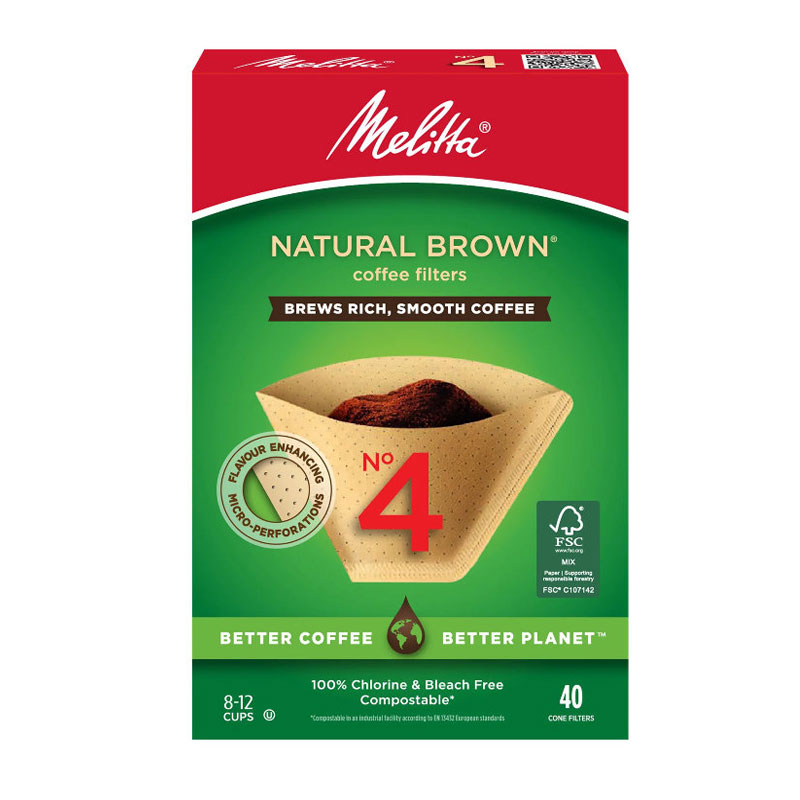 Melitta Coffee Filters Brown
