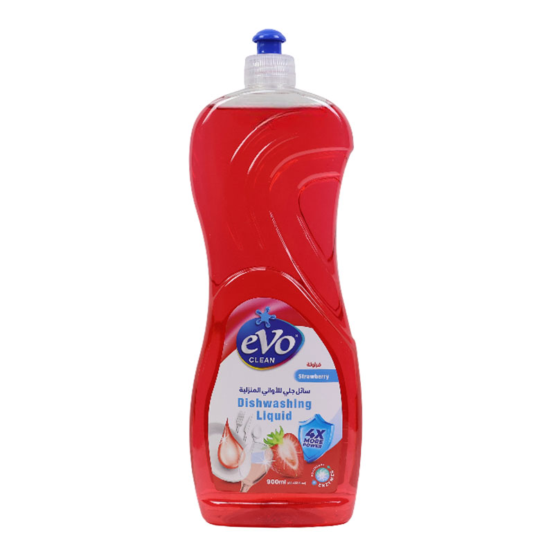 Evo Dishwashing Strawberry 900 Ml