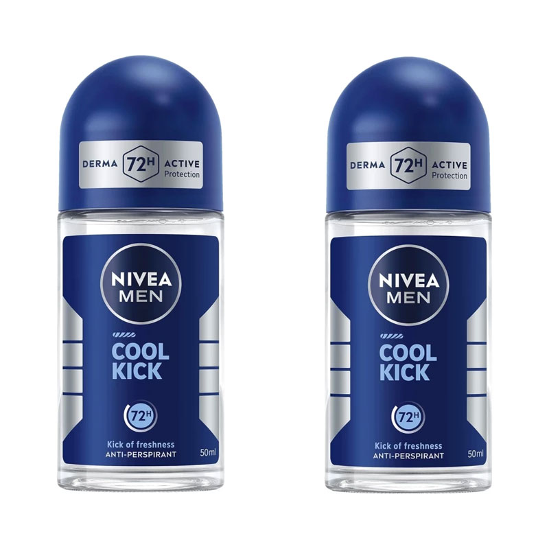 Nivea Deo Roll On Male 25% Off 2x50ml