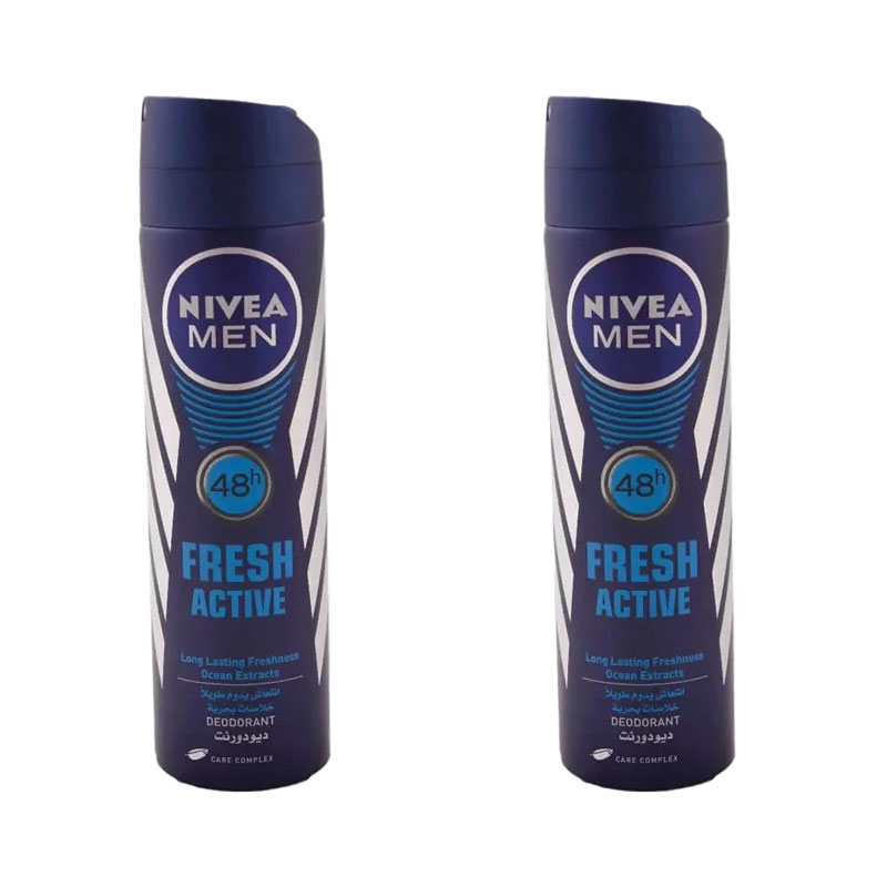 Nivea Deo Spray Male 20% Off 2x150ml