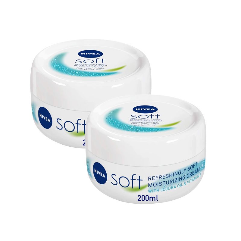 Nivea Soft Jar 25% Off 2x200ml