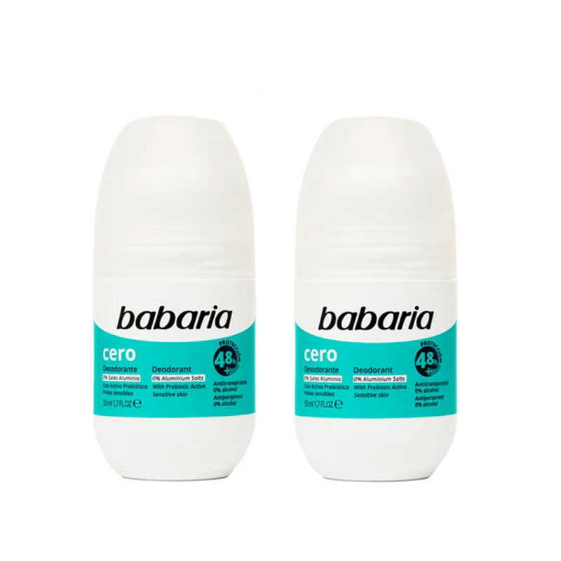Babaria Deodrant Zero 2pc.